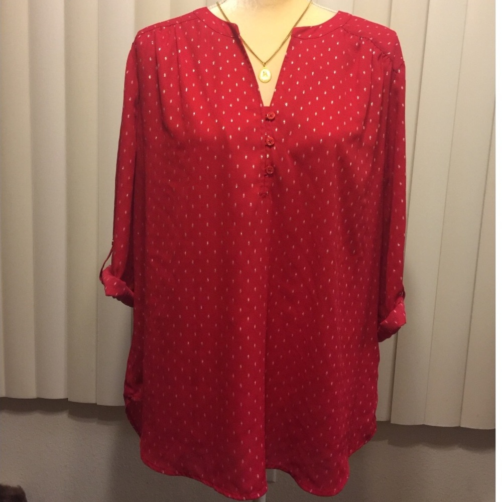 3/4 sleeve top
